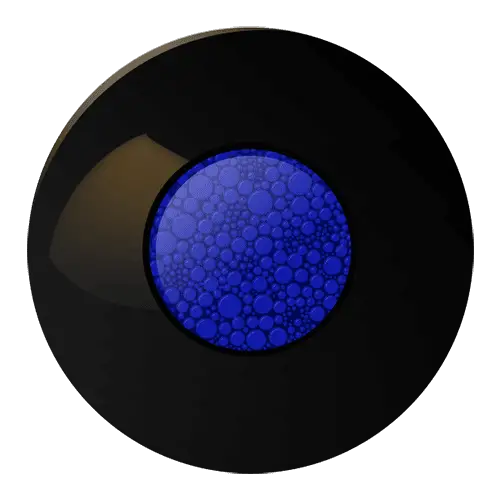 Worlds Smallest Magic 8 Ball, Classic Black